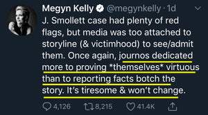 Megyn Kelly: Journalists' Own Narrative Over Facts
